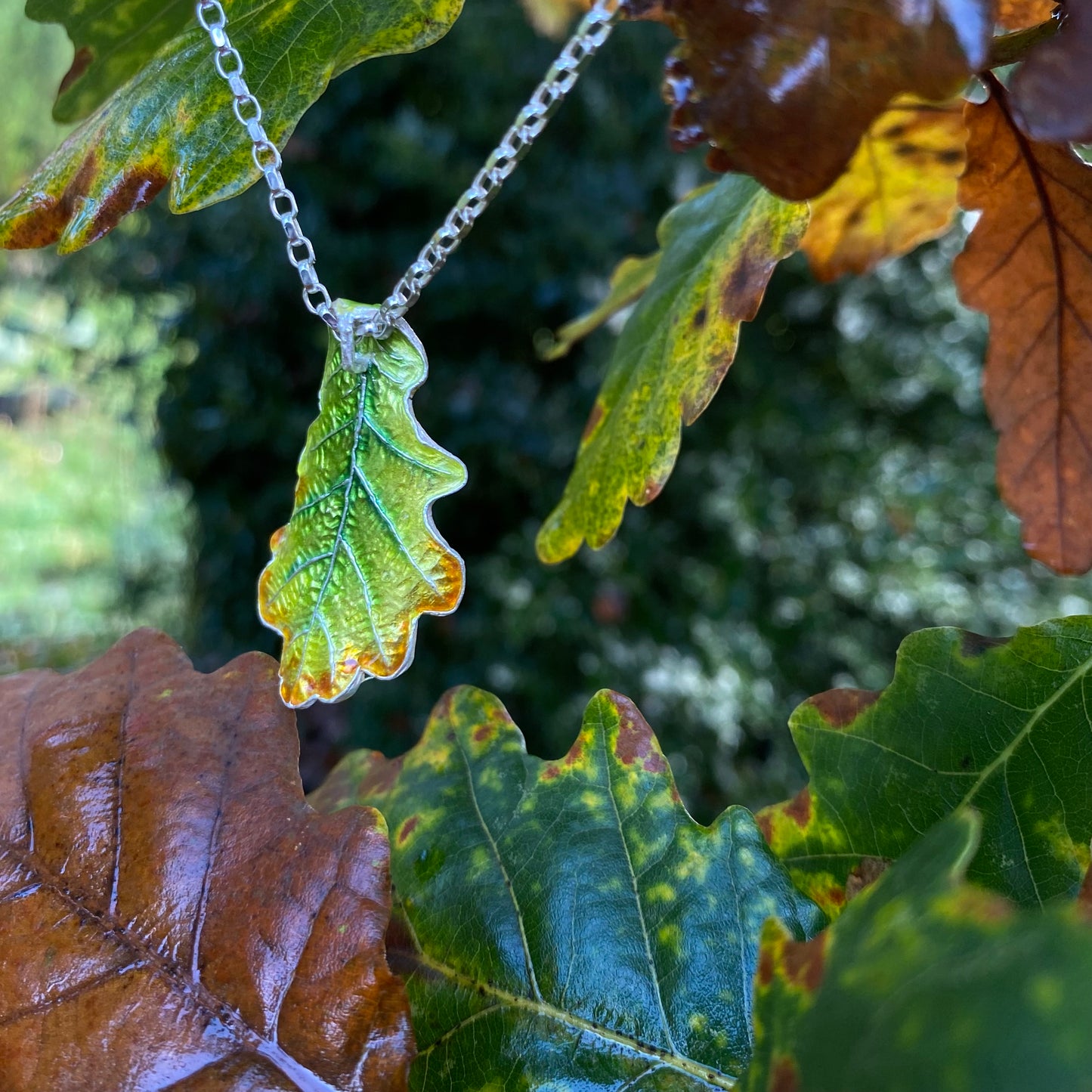 Oak Leaf Pendant