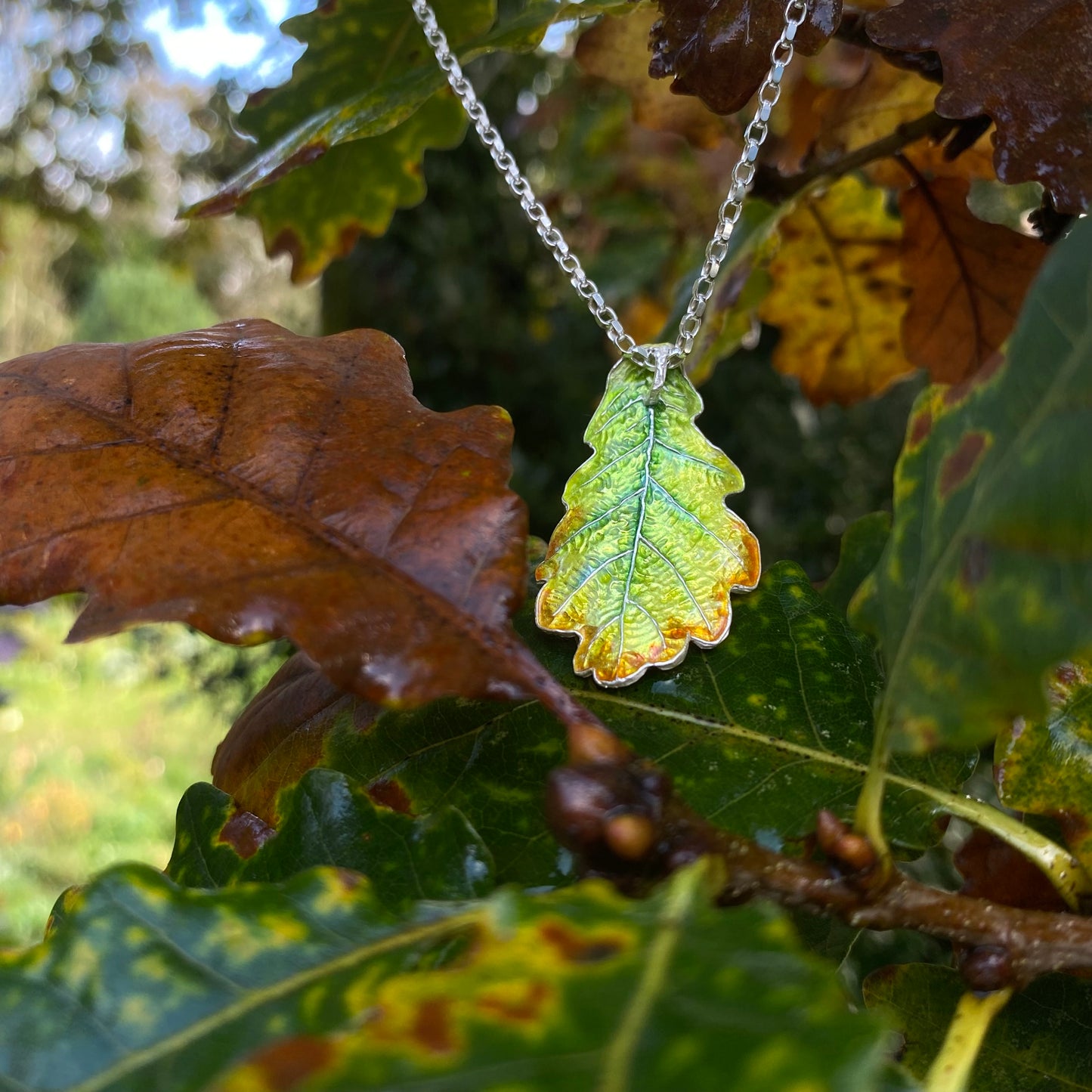 Oak Leaf Pendant