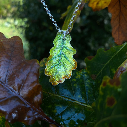 Oak Leaf Pendant