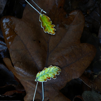 Oak Leaf Earrings